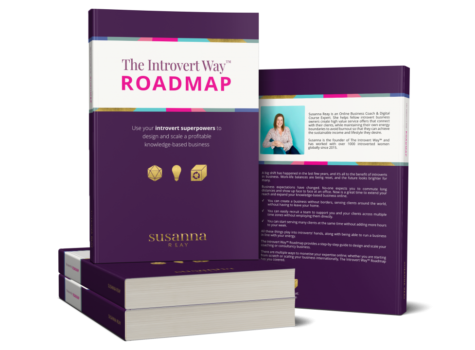 The Introvert Way Roadmap by Susanna Reay