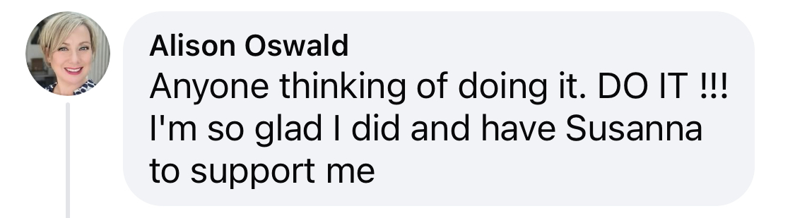 Ali Oswald Testimonial