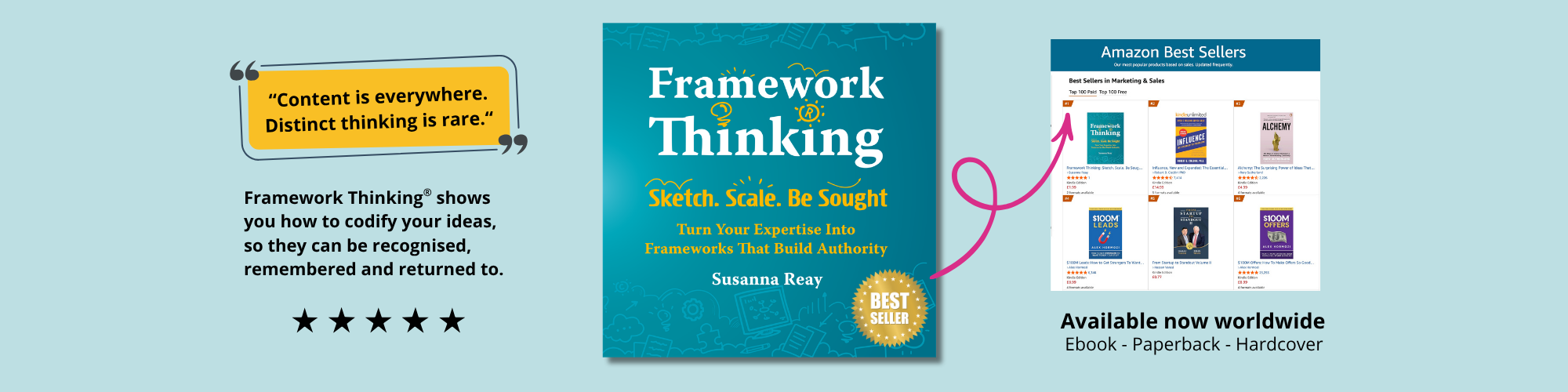 Framework Thinking Best Seller Book Banner
