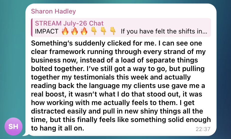 STREAM Review Sharon STREAM Review Sharon